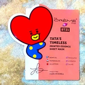 BTS BT21 x The Creme Shop Taehyung V TATA Printed Essence Sheet Mask